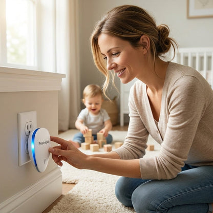 Plug-In Pest Repeller Night Light — Help Keep Pests Away Without Sprays Or Traps