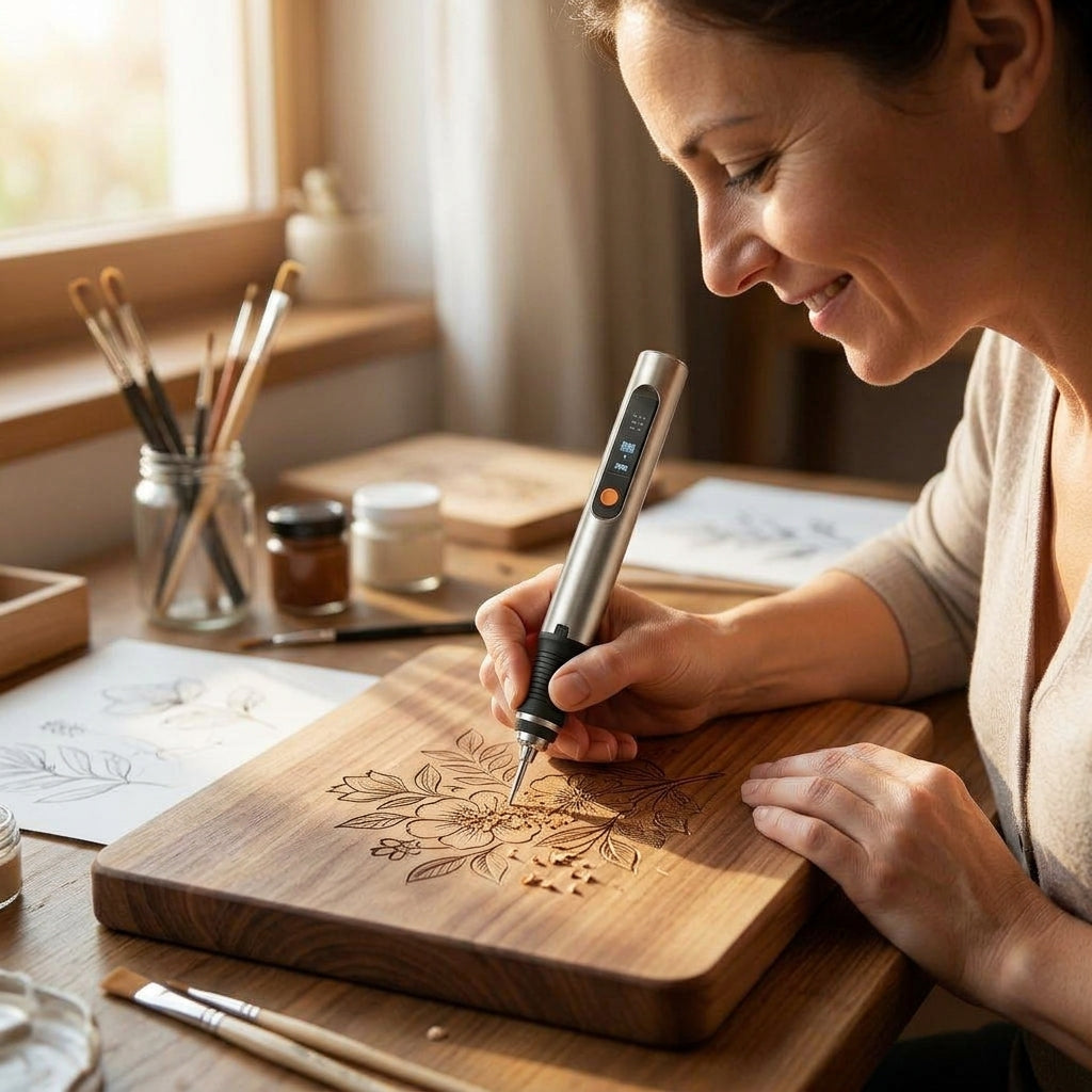 Cordless Engraving Pen — Personalise Everyday Items Without Bulky Engraving Tools