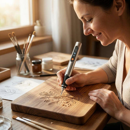 Cordless Engraving Pen — Personalise Everyday Items Without Bulky Engraving Tools