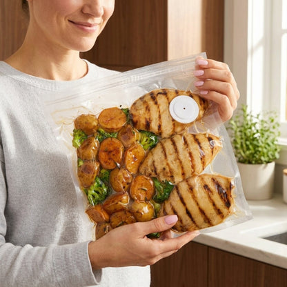 Compact Vacuum Food Sealer — Keep Food Fresh Without Bulky Storage Containers