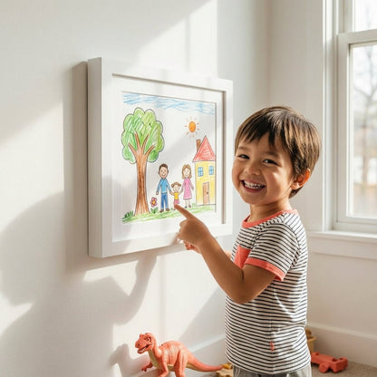 Memory Frame - Kids Drawing Frame