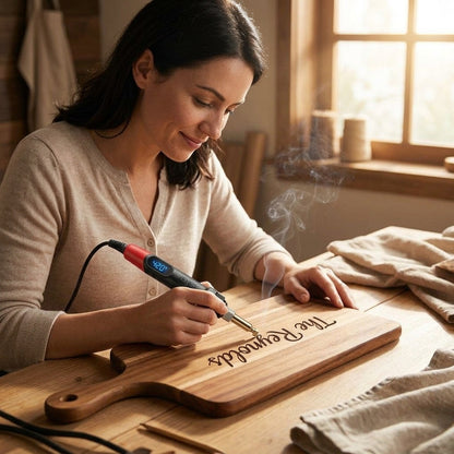 Wood Burning Craft Pen Kit — Personalized Crafting Without Uneven Burn Marks