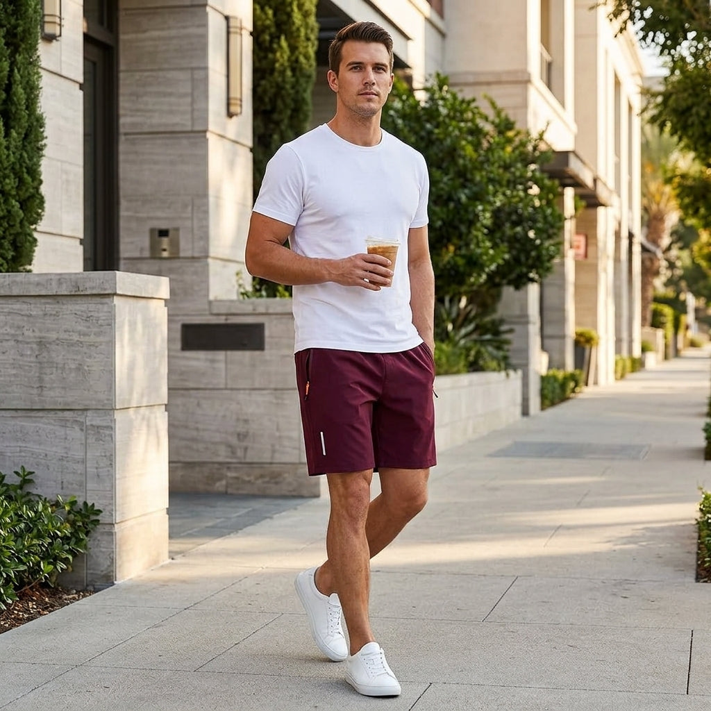 5-Pack Quick-Dry Athletic Shorts — Stay Cool Without Looking Too Casual