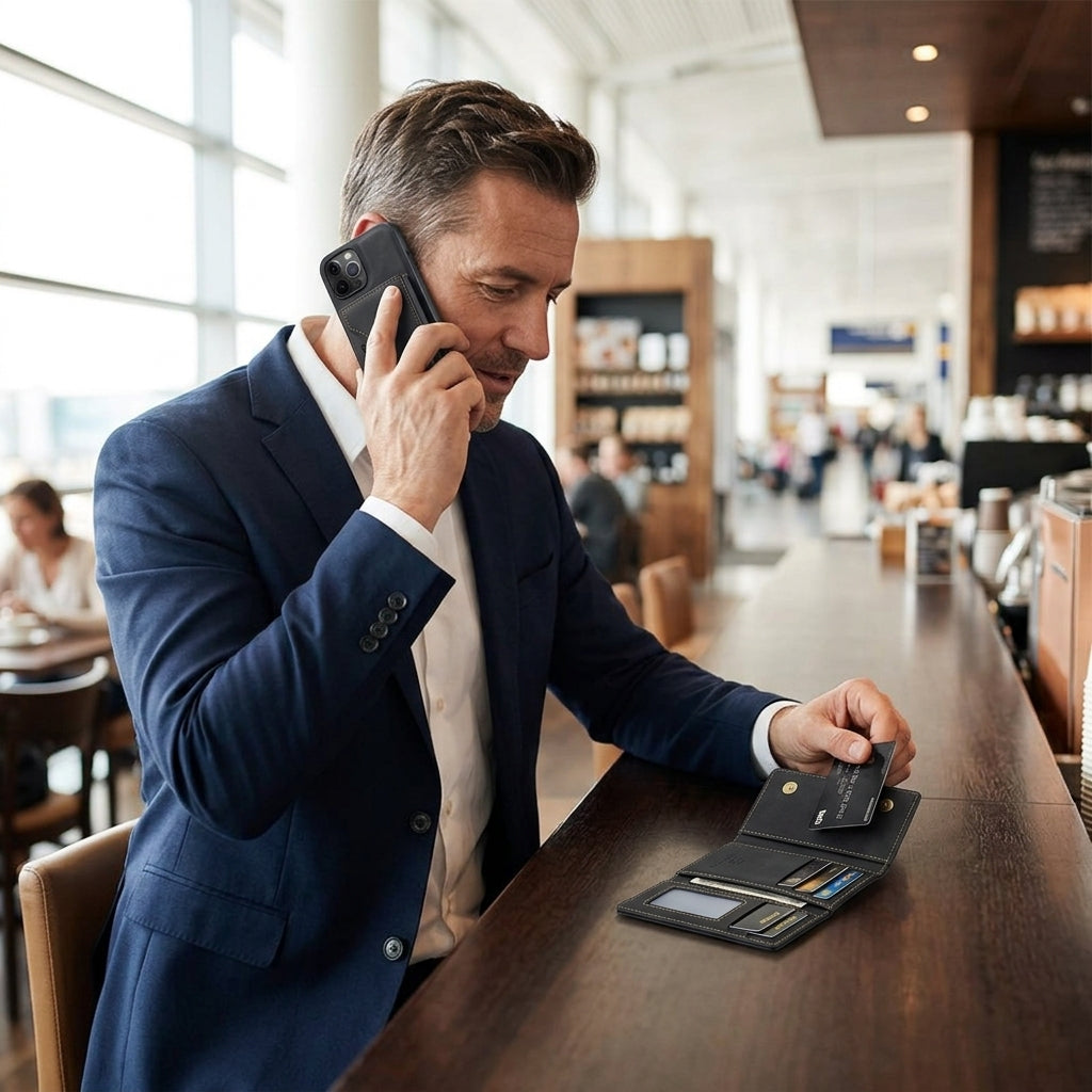 Detachable 2-in-1 Wallet Phone Case — Protect Your Phone & Carry Cards Without A Bulky Wallet
