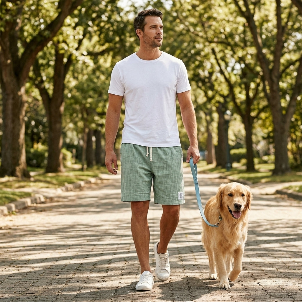 Relaxed Fit Casual Shorts — Easy Summer Comfort Without Stiff Pants