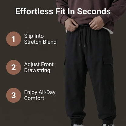 Stretch Cargo Joggers — Streetwear Style Without Stiff Pants