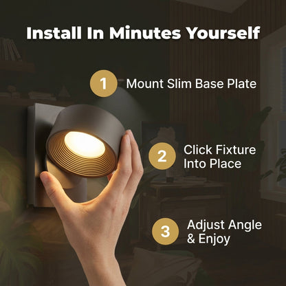 Adjustable Wall Light — Focused Lighting Without Taking Up Space