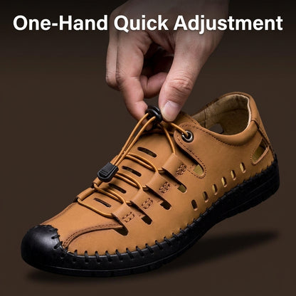 Casual Leather Sandals — Cool Summer Comfort Without Heavy Shoes