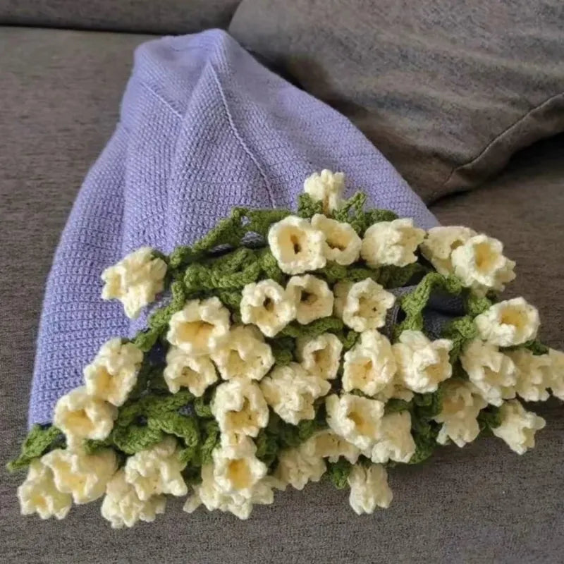 Crochet Rose Bouquet — Lasting Flowers Without Wilting