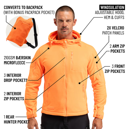 Convertible Backpack Hoodie — Warm When You Need It, Hands-Free When You Don’t