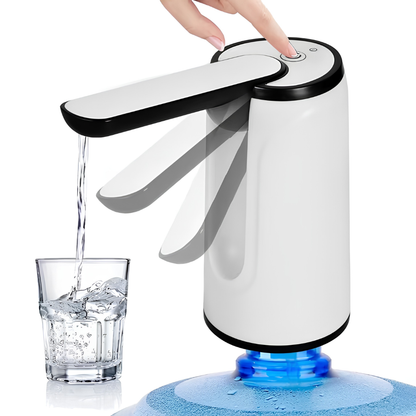 Portable Electric Water Bottle Pump — Easy One-Touch Water Dispensing Without Lifting Heavy Bottles