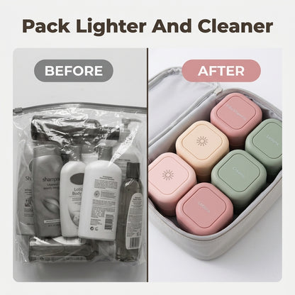 Mini Refillable Travel Jars — Carry Creams & Lotions Without Bulky Bottles