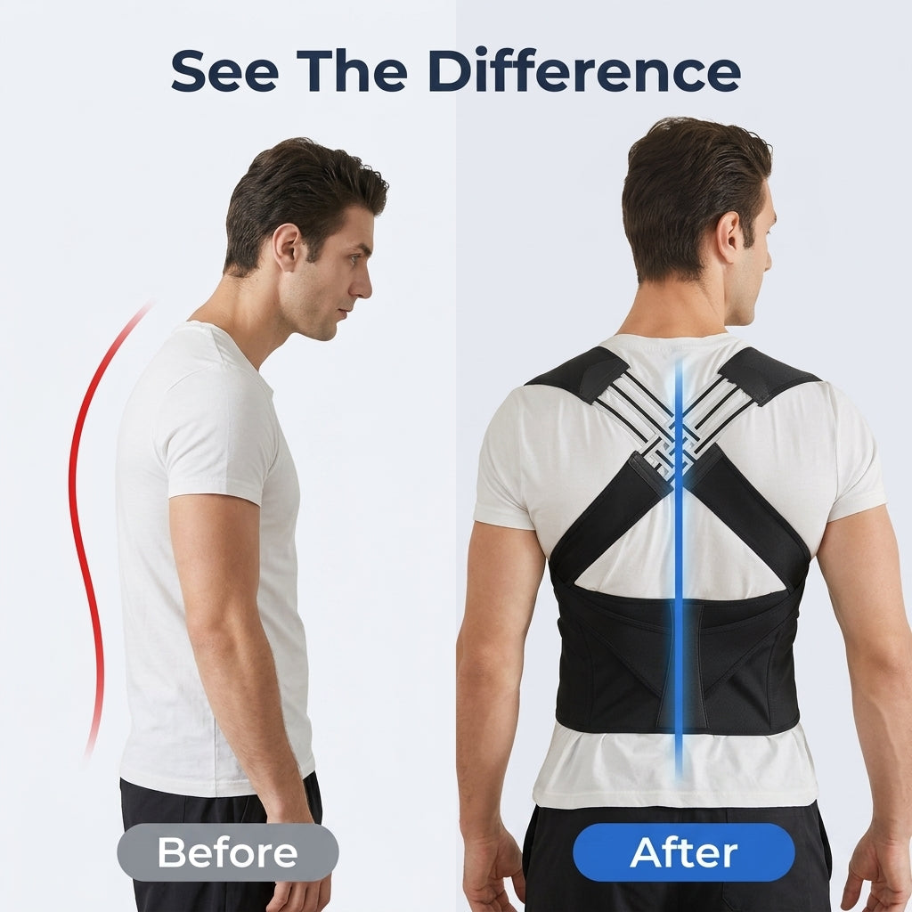 Posture Support Corrector Belt — Improve Alignment Without Bulky Back Braces