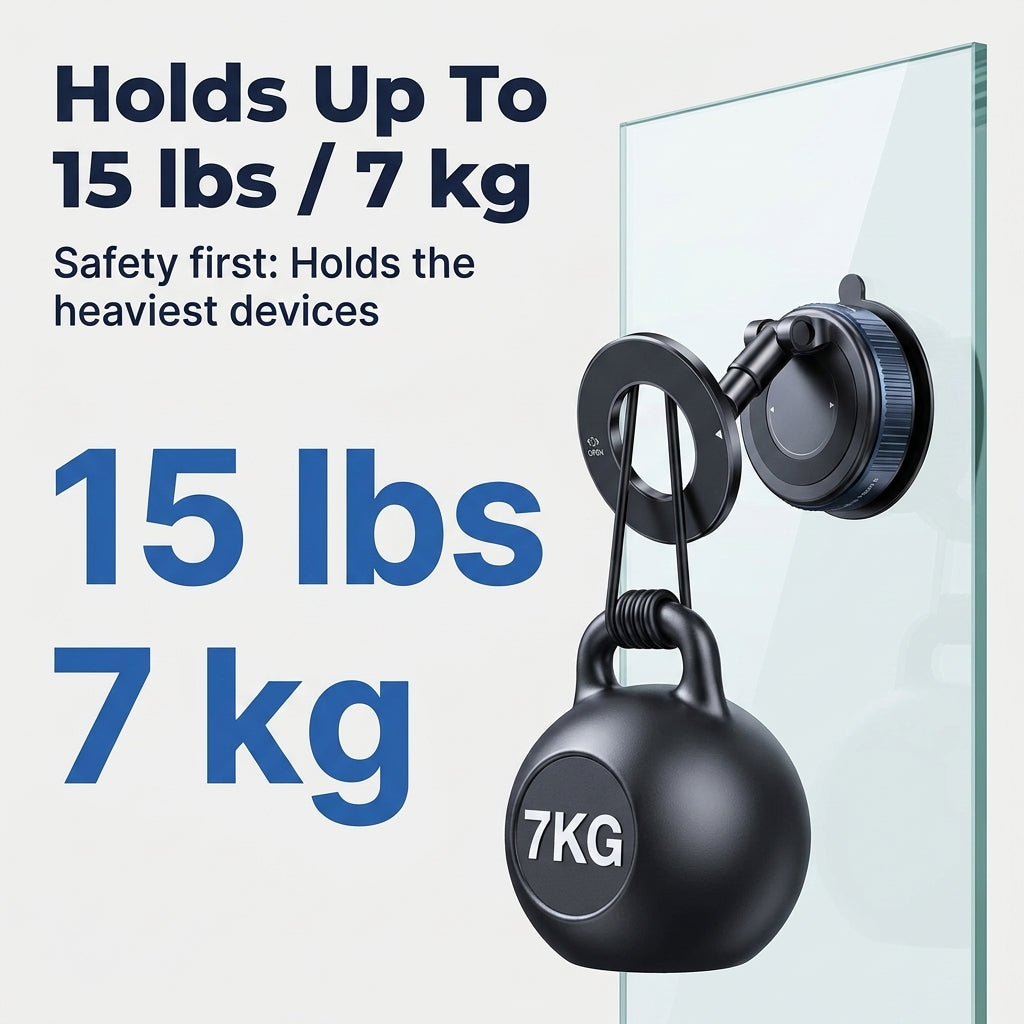 360° Foldable Magnetic Car Phone Mount — Stable Phone Viewing Without Bulky Holders