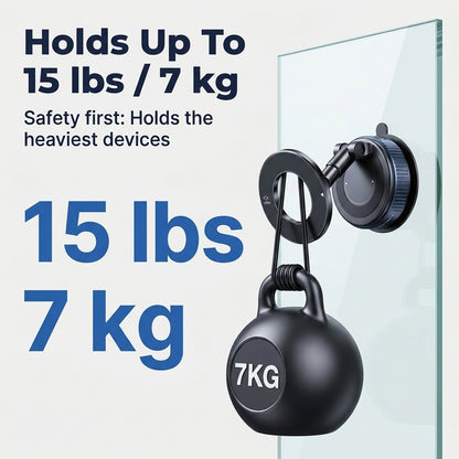 360° Foldable Magnetic Car Phone Mount — Stable Phone Viewing Without Bulky Holders