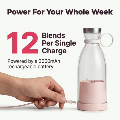 Portable Smoothie Blender — Fresh Smoothies Without Bulky Blenders