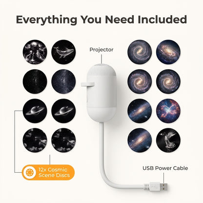 Nebula Night Light Projector — Turn Any Room Into A Private Galaxy