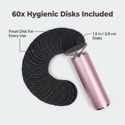 Electric Foot File — Smooth Rough Heels Without Salon Visits