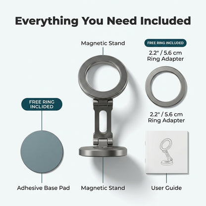 Premium Magnetic Phone Holder — Secure Phone Viewing Without Bulky Mounts