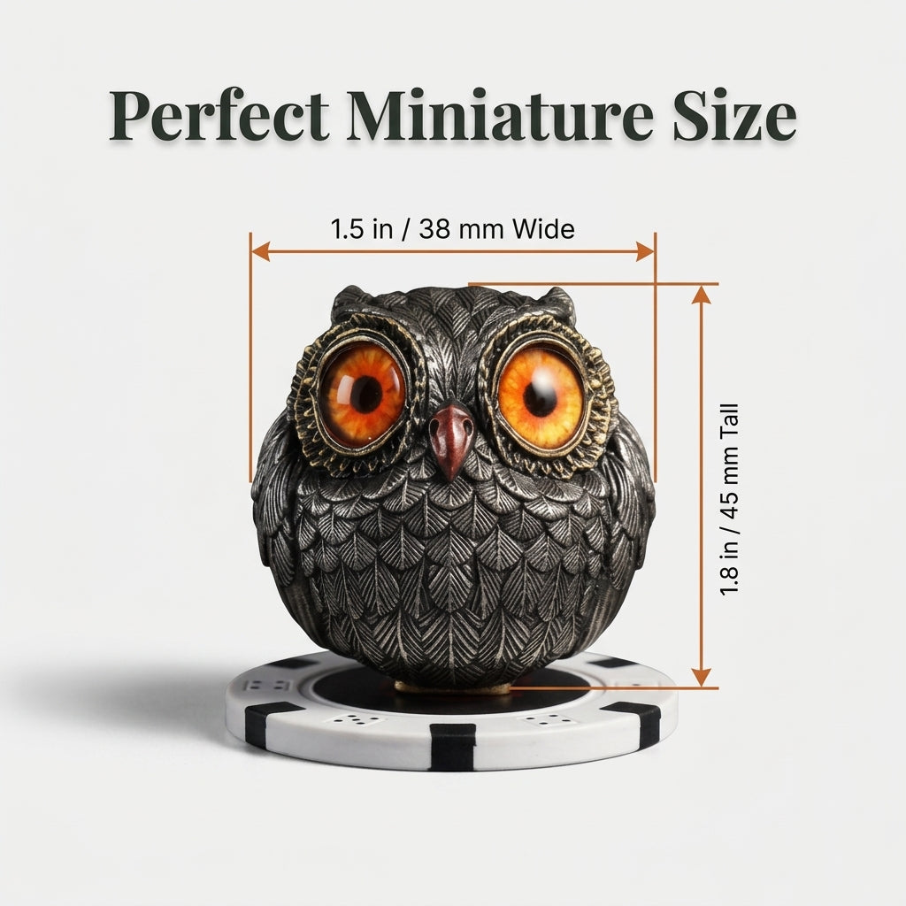 Lucky Owl Guardian Statue — A Symbolic Touch Of Wisdom, Protection & Good Fortune