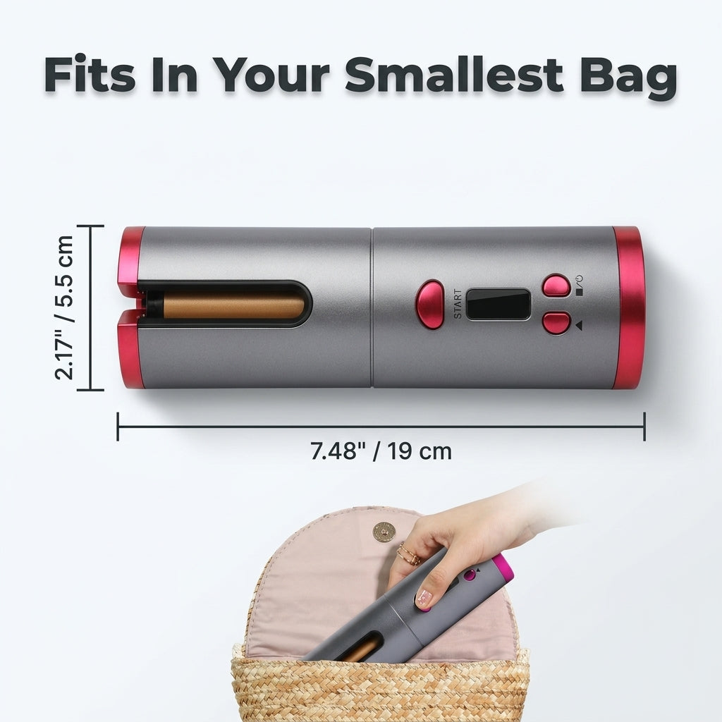 Cordless Hair Curler — Effortless Curls Without Salon Time