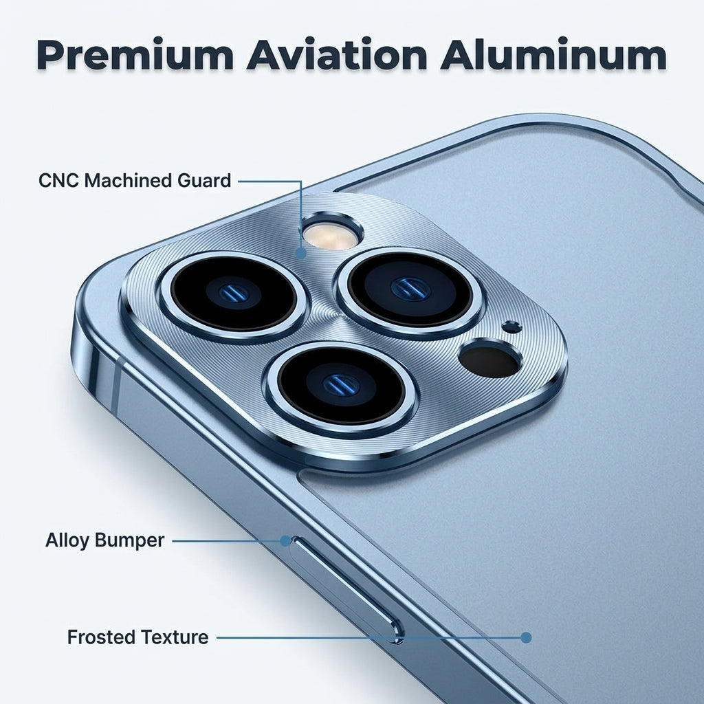 Alloy Magnetic iPhone Case — Strong Protection Without Bulky Weight