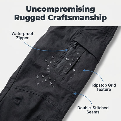 Men’s Waterproof Utility Pants — Outdoor Protection Without Stiff, Heavy Pants