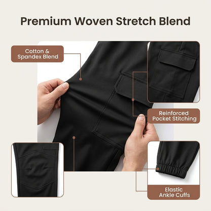 Stretch Cargo Joggers — Streetwear Style Without Stiff Pants
