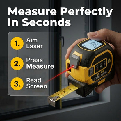 Digital Laser Measuring Tool — Measure Faster Without Second-Guessing Every Cut