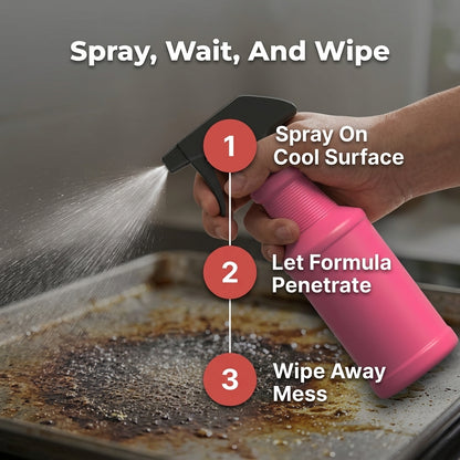 Heavy-Duty Grill Degreaser Spray — Remove Grease Without Endless Scrubbing
