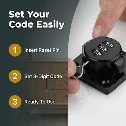 Heavy-Duty Combination Gate Lock — Secure Outdoor Spaces Without Keys