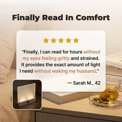 Night Reading Lamp — Eye-Comfort Light Without Disturbing The Room