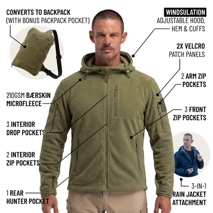 Convertible Backpack Hoodie — Warm When You Need It, Hands-Free When You Don’t