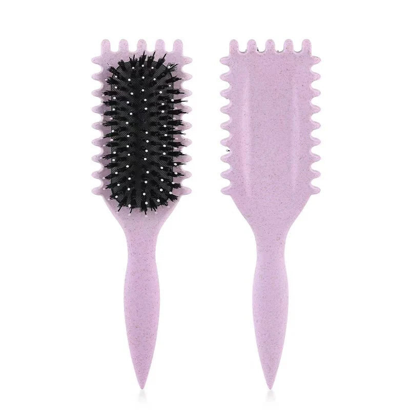 Anti-Frizz Curl Styling Brush — Defined Curls Without Frizz Or Pulling