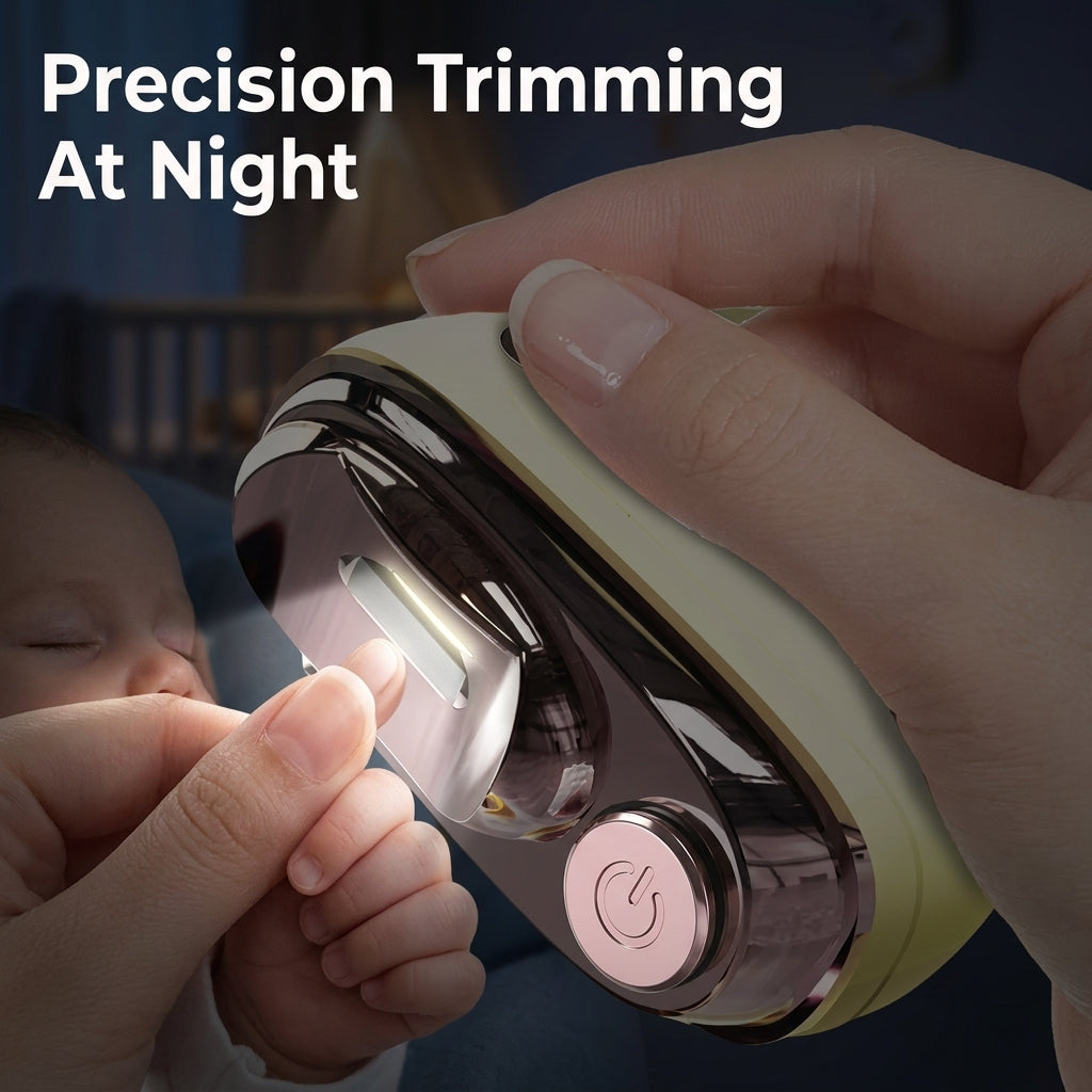 2-in-1 Electric Nail Clipper & Polisher — Trim & Smooth Nails Without Sharp Clippers