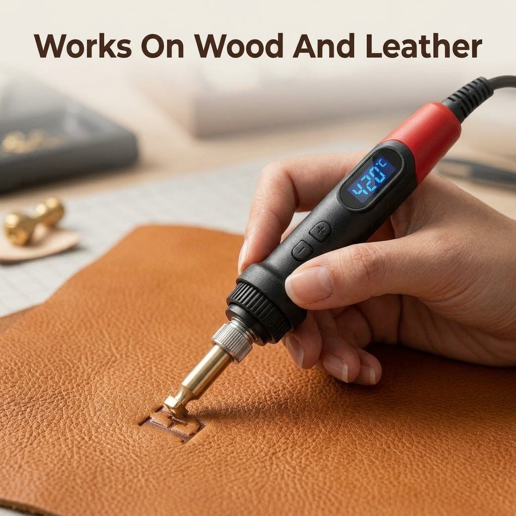 Wood Burning Craft Pen Kit — Personalized Crafting Without Uneven Burn Marks