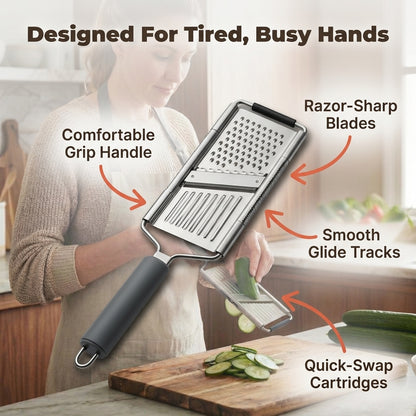 Manual Multi Slicer — Faster Dinner Prep Without Repetitive Knife Strain