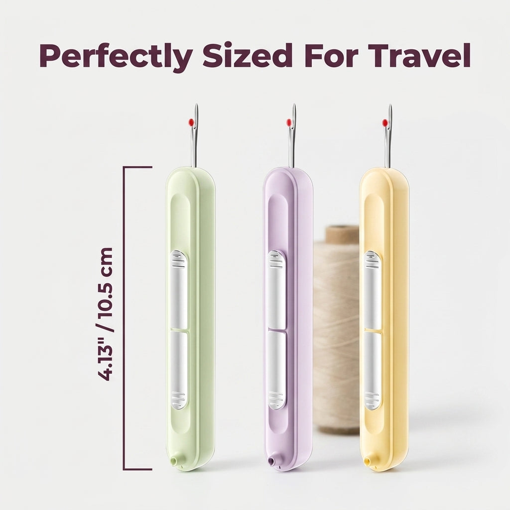 Needle Threader & Cutter Duo — Thread Needles & Trim Cleanly Without Frustration