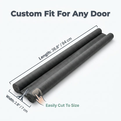 Door Bottom Seal Strip — Block Drafts, Pests & Noise Without Damaging Your Door