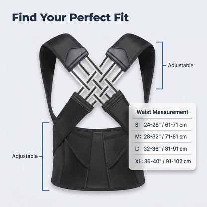 Posture Support Corrector Belt — Improve Alignment Without Bulky Back Braces