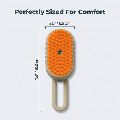 Pet Grooming Brush — Remove Loose Fur While Gently Massaging Your Pet