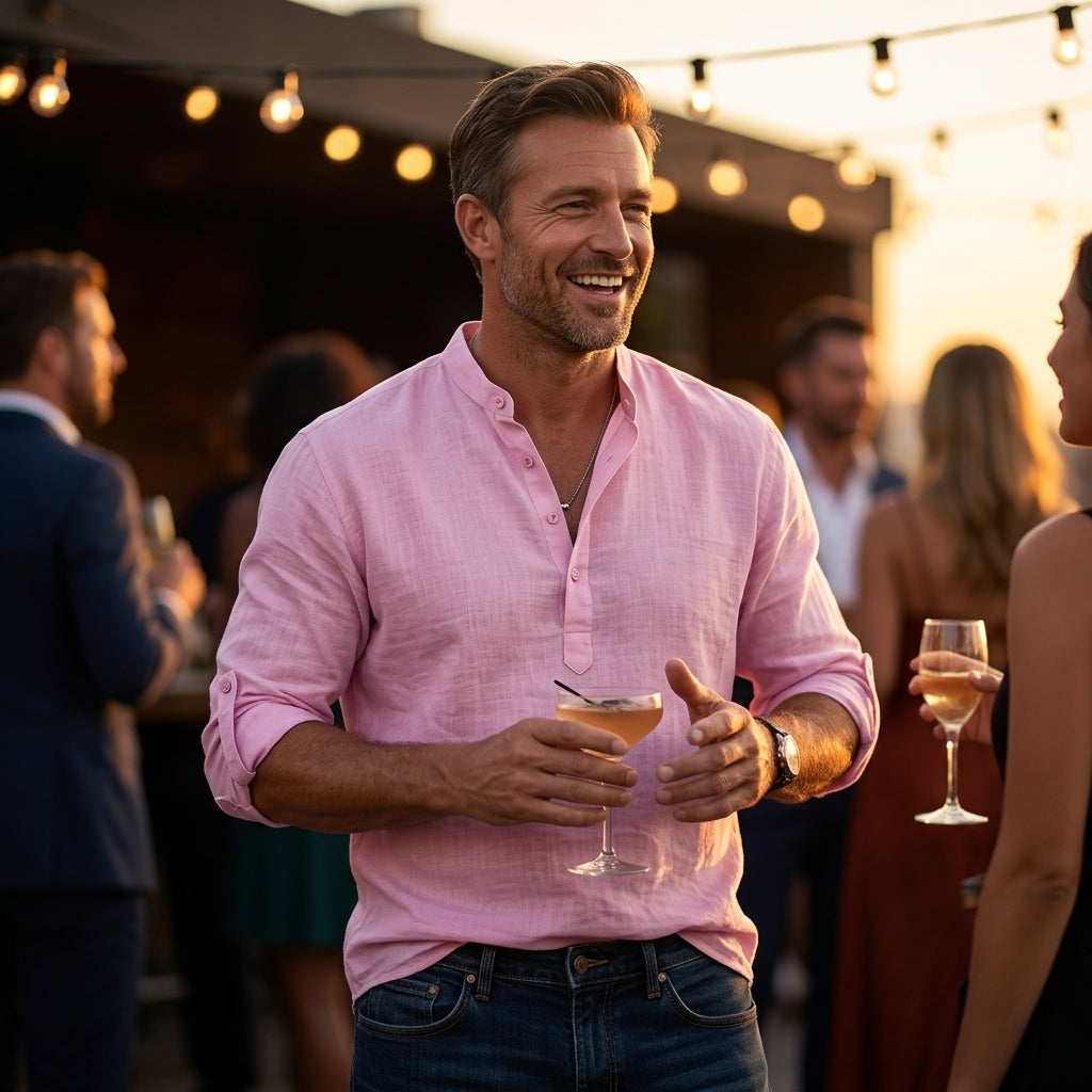 Men’s Cotton Casual Shirt — Clean Summer Style Without Feeling Stiff
