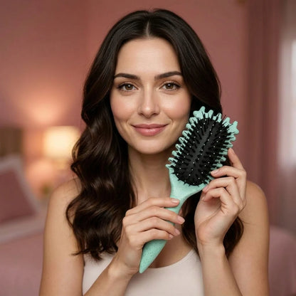Anti-Frizz Curl Styling Brush — Defined Curls Without Frizz Or Pulling