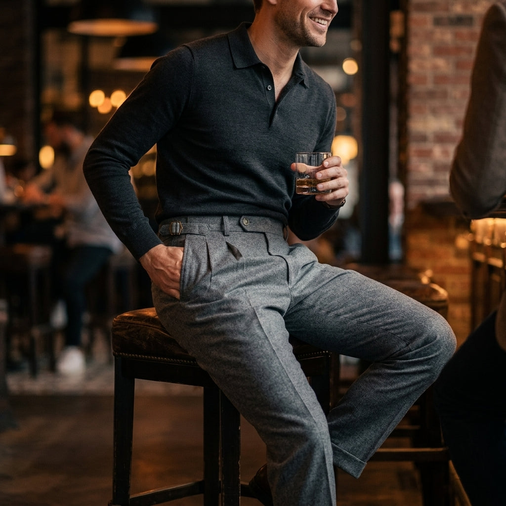 Italian-Style Wool Business Pants — Refined Formal Style Without Stiff, Uncomfortable Trousers