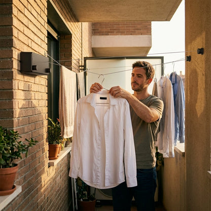 Retractable Clothesline — Dry More Laundry Without Losing Space