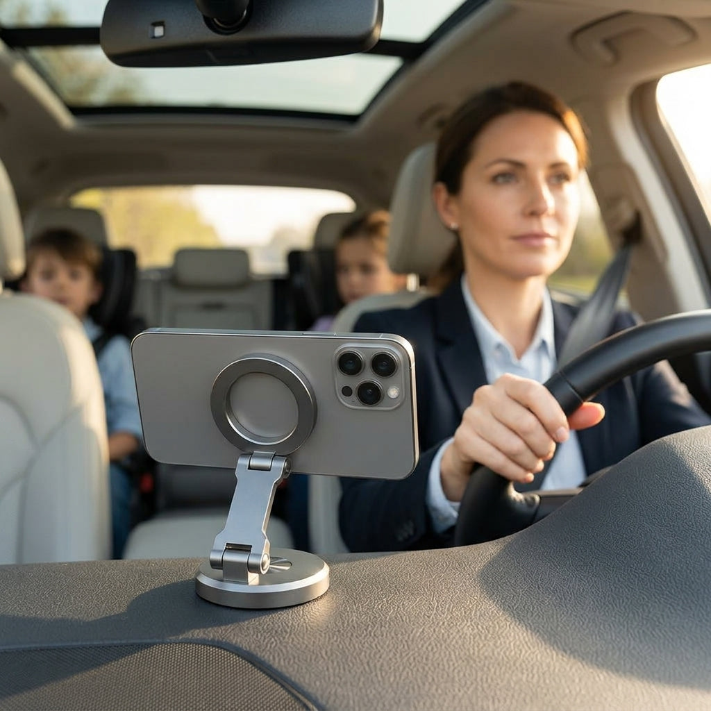 Premium Magnetic Phone Holder — Secure Phone Viewing Without Bulky Mounts
