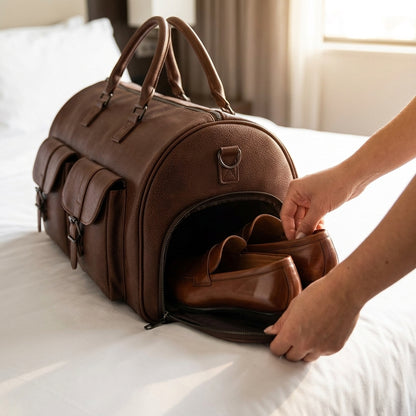 Convertible Garment Duffle Bag — Travel With Suits & Dresses Without Extra Luggage