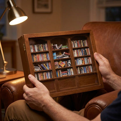 Miniature Anxiety Bookshelf — A Satisfying Reset Ritual For Restless Hands