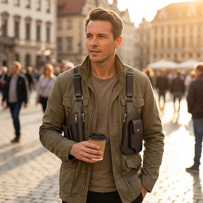 Adjustable Underarm Shoulder Bag — Carry Daily Essentials Without Bulky Bags