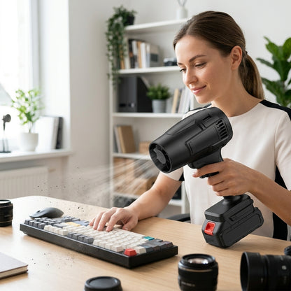Cordless Turbo Jet Blower — Powerful Air Cleaning Without Bulky Equipment